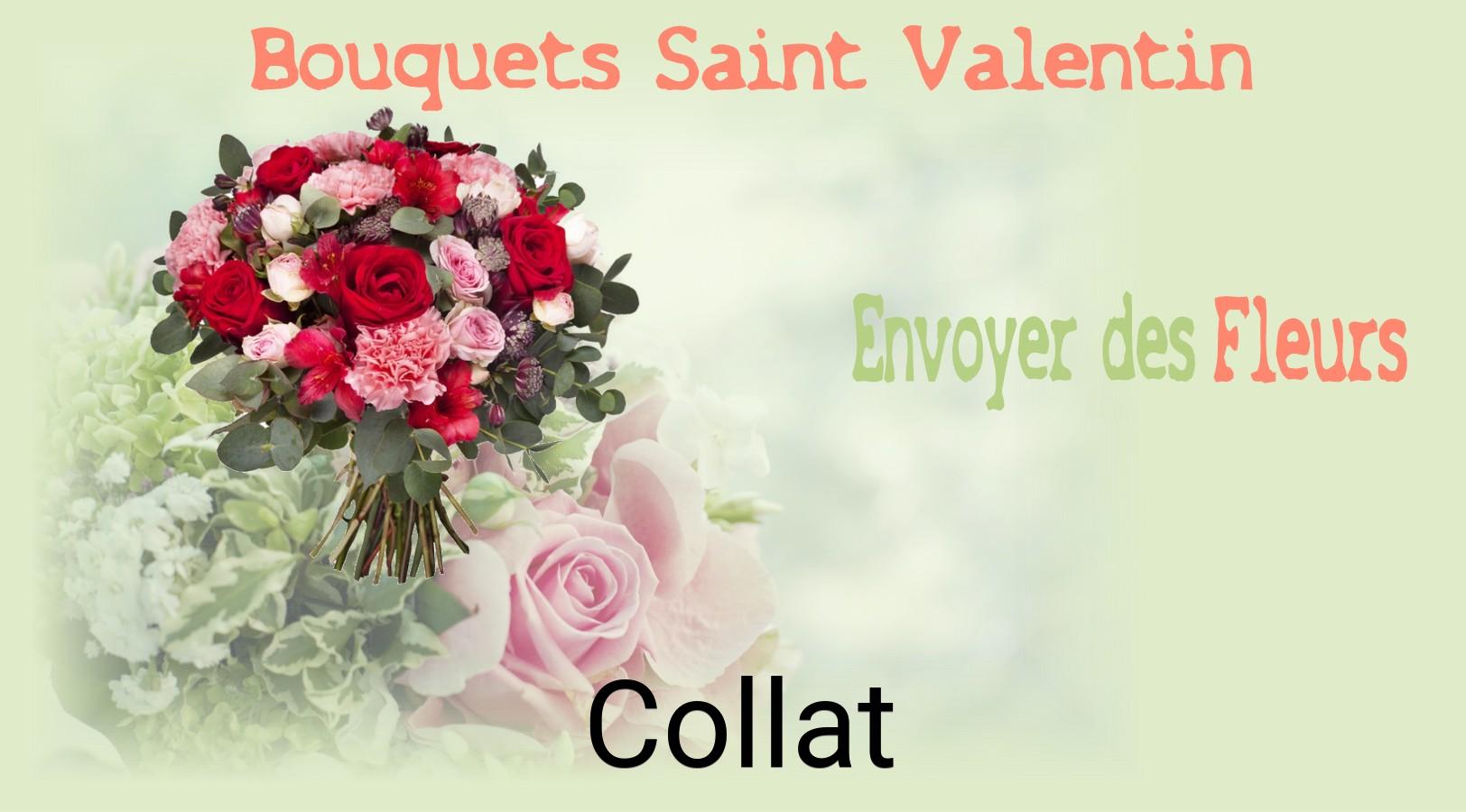 Roses de Saint-Valentin livrées à Collat